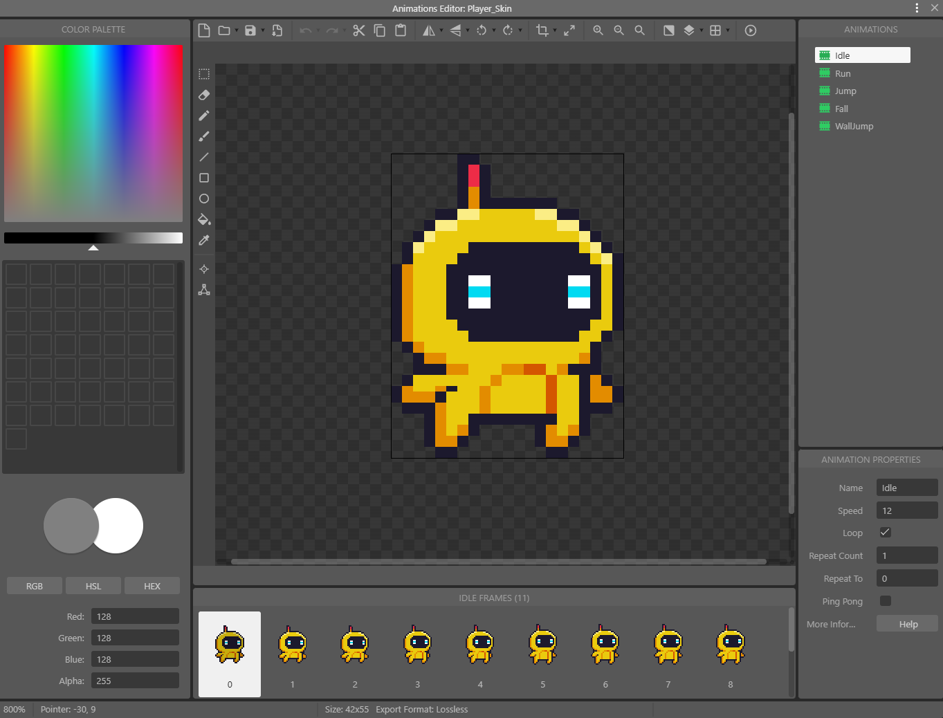 Construct 3 Sprites Editor